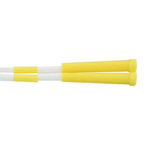 PLASTIC SEGMENTED ROPES 8FT YELLOW