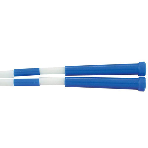 PLASTIC JUMP ROPE BLUE WHITE