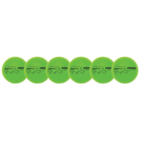 DODGEBALL SET-6 RHINO SKIN GREEN