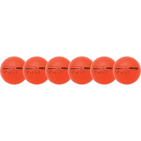 DODGEBALL SET-6 RHINO SKIN ORANGE