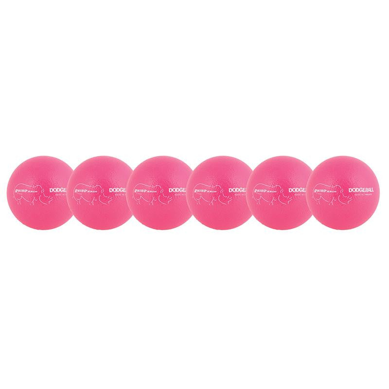 DODGEBALL SET-6 RHINO SKIN PINK