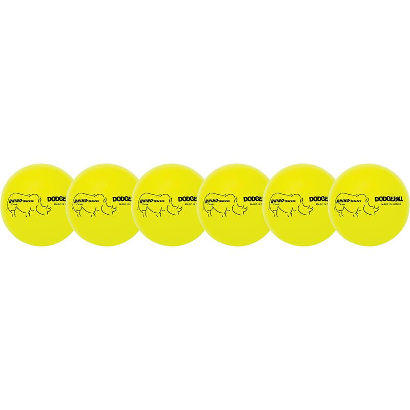 DODGEBALL SET-6 RHINO SKIN YELLOW