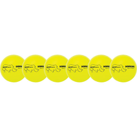 DODGEBALL SET-6 RHINO SKIN YELLOW