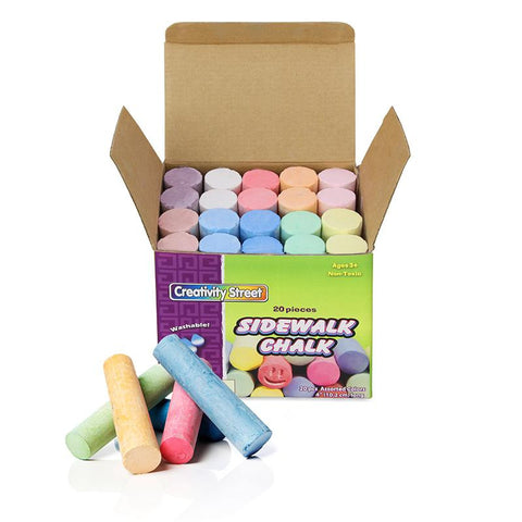 SIDEWALK CHALK 20 PIECES