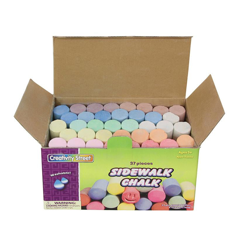 SIDEWALK CHALK 37 PIECES