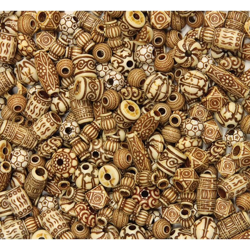 MIXED BONE BEADS