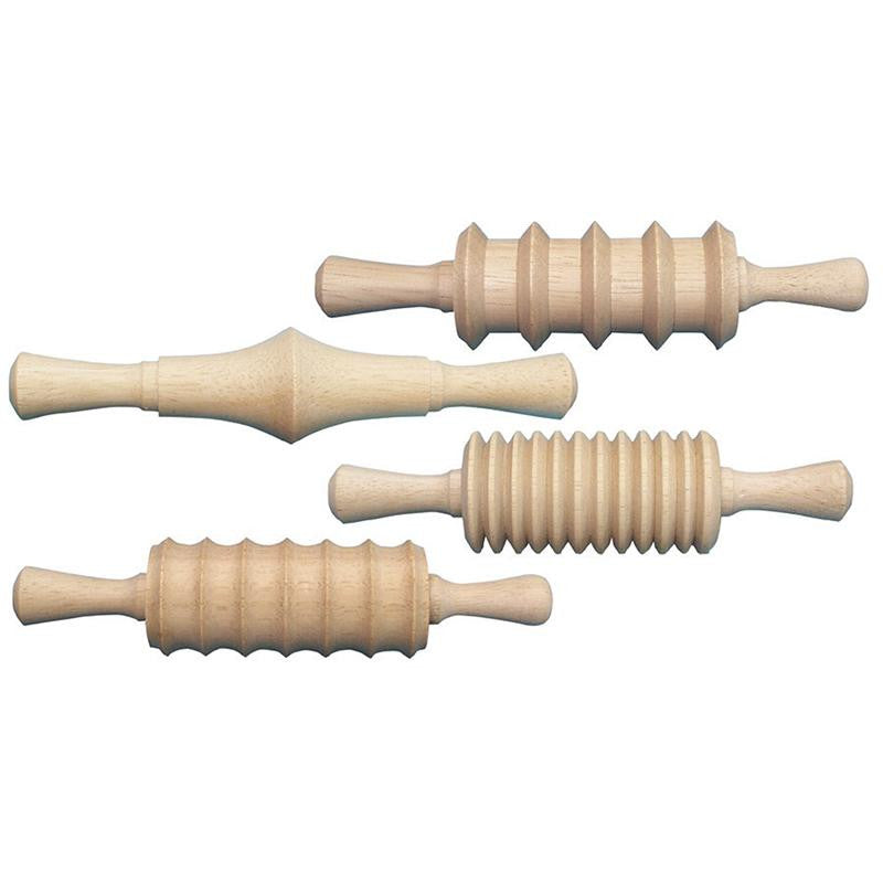 CLAY ROLLING PINS SET OF 4