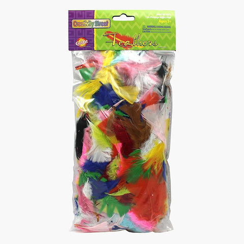 FEATHERS BRIGHT HUES 1 OZ BAG