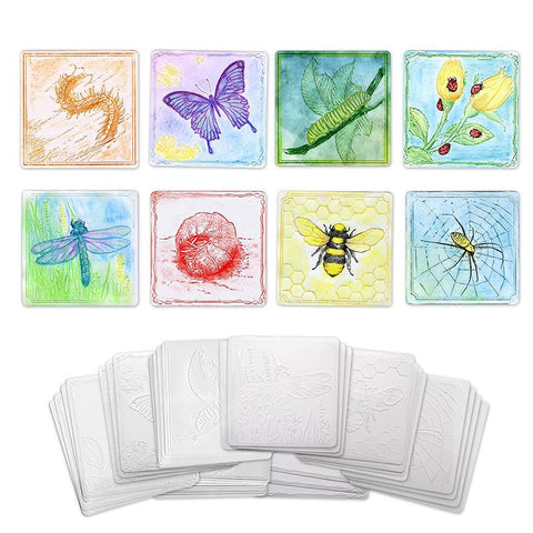 EMBOSSED PAPER INSECT COLLECTION