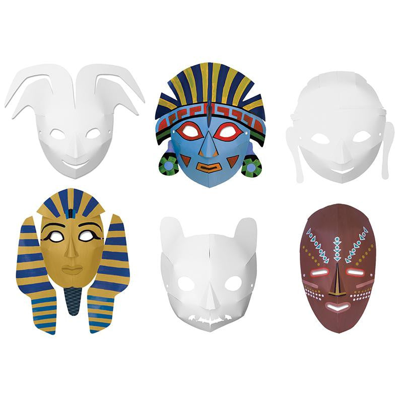 MULTI CULTURAL DIMENSIONAL MASKS