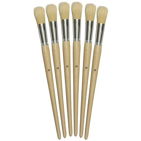 LONG HANDLE ROUND BRUSHES SZ12 22MM