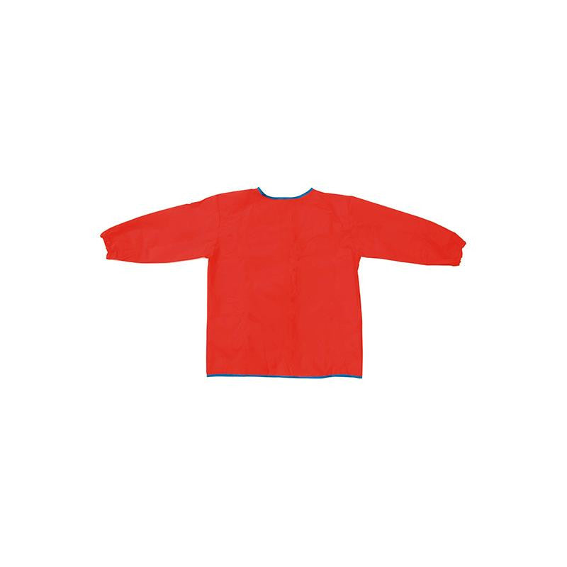 LONG SLEEVE ARTIST SMOCK RED