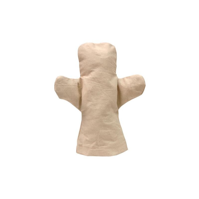 CANVAS BODY HAND PUPPETS 6 PK