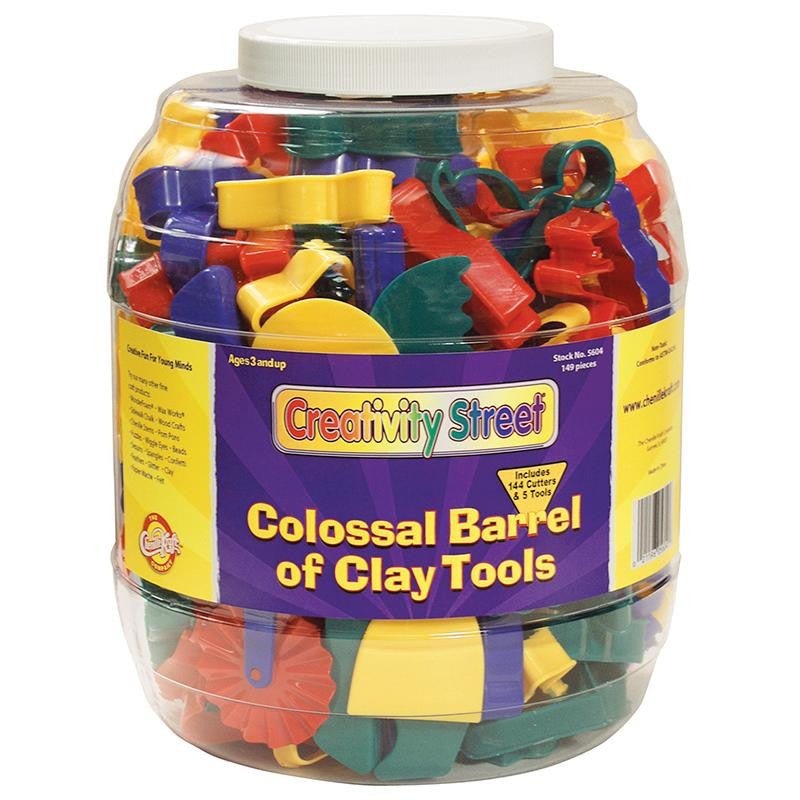 COLOSSAL BARREL OF CLAY TOOLS