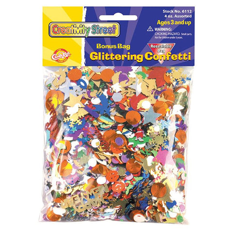 CONFETTI VALUE PACK 4 OZ