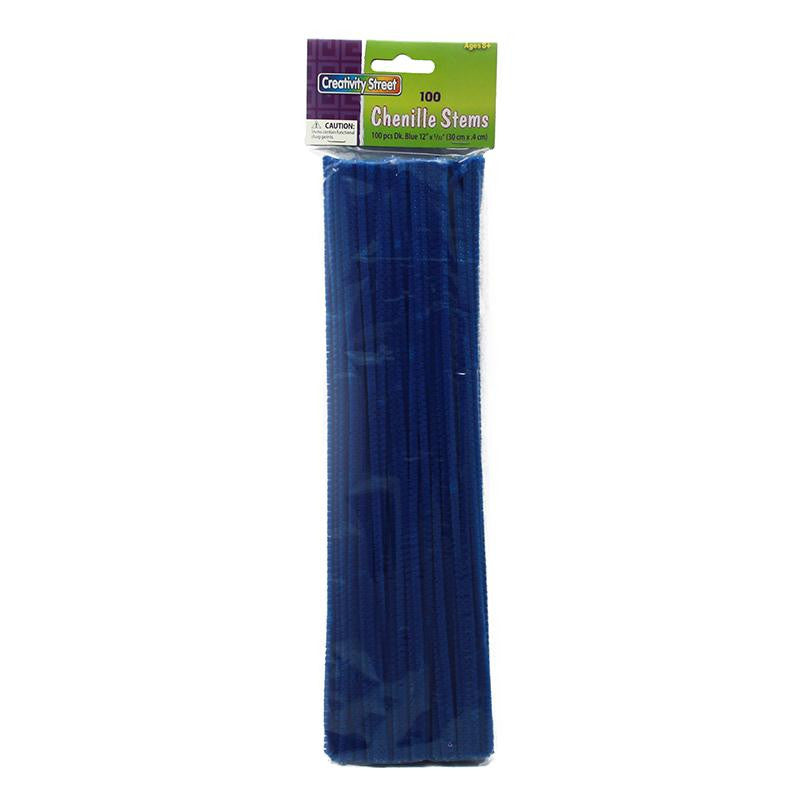 CHENILLE STEMS BLUE 12 INCH