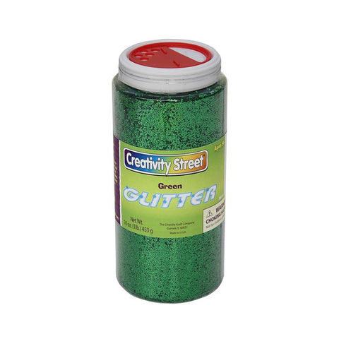 GLITTER 1 LB. GREEN