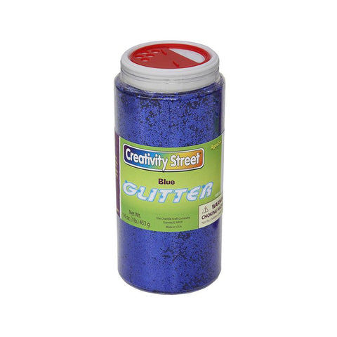 GLITTER 1 LB. BLUE