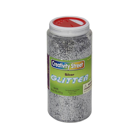 GLITTER 1 LB. SILVER