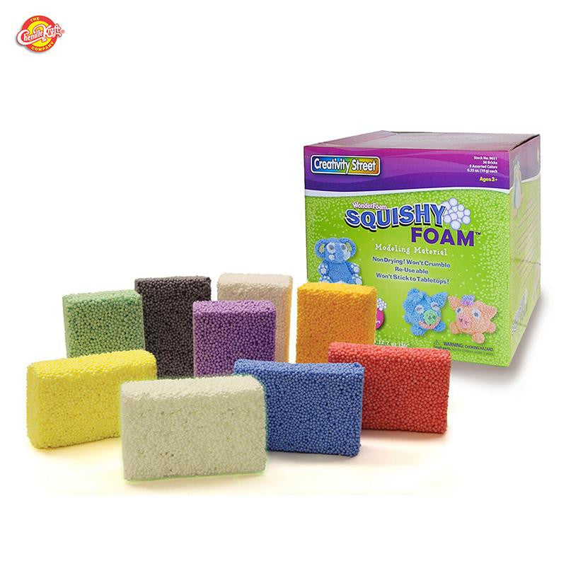 SQUISHY FOAM - 36 COLORED PCS