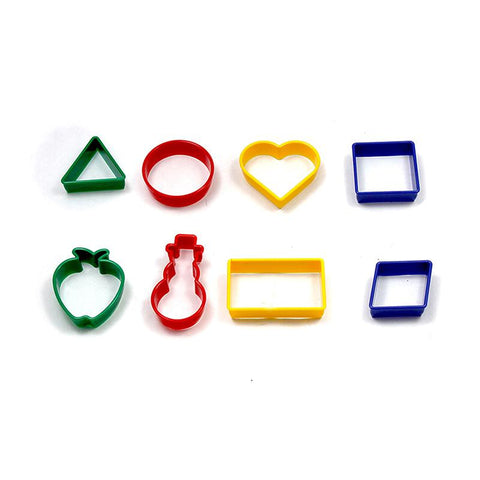 DOUGH CUTTERS - 8 SHAPES