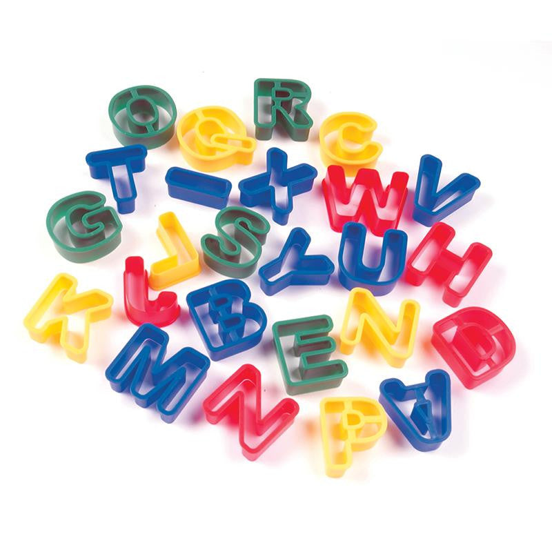 CAPITAL LETTERS DOUGH CUTTERS 26PCS