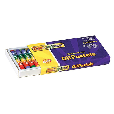 OIL PASTELS REGULAR 12-PK