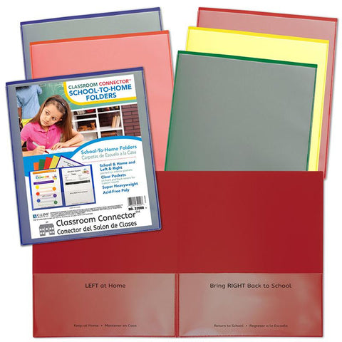 CLASSROOM CONNECTOR FOLDERS 36-BX