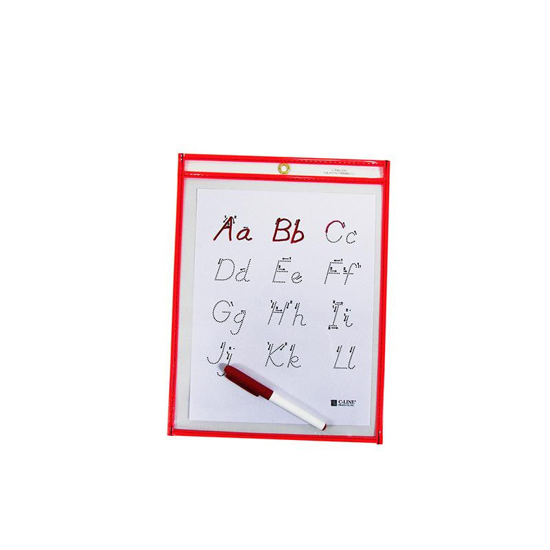 C LINE REUSABLE 9X12 DRY ERASE