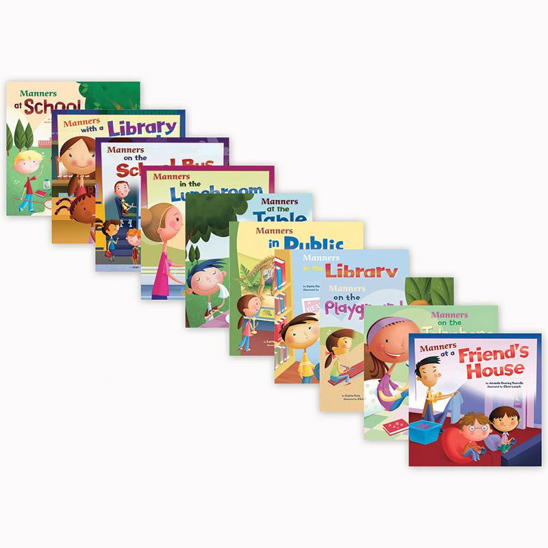 WAY TO BE MANNERS BOOK SET OF 10