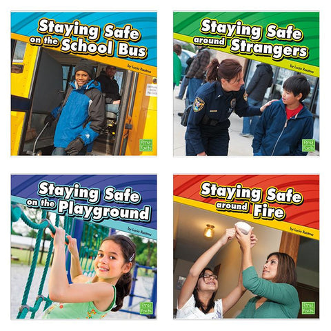 STAYING SAFE BOOK SET SET OF 6