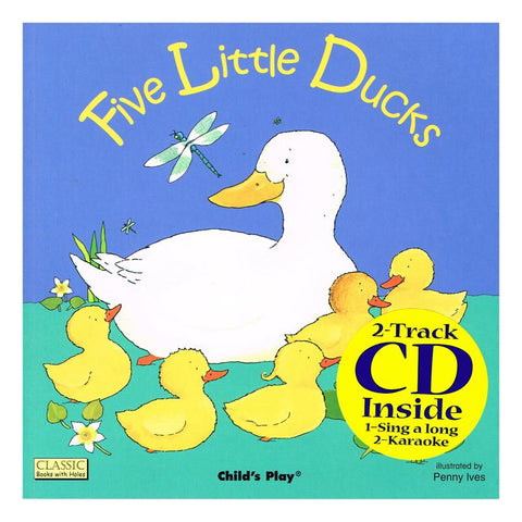 FIVE LITTLE DUCKS & CD