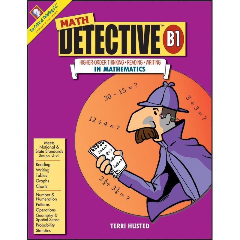 MATH DETECTIVE BOOK B1 GR 7-12