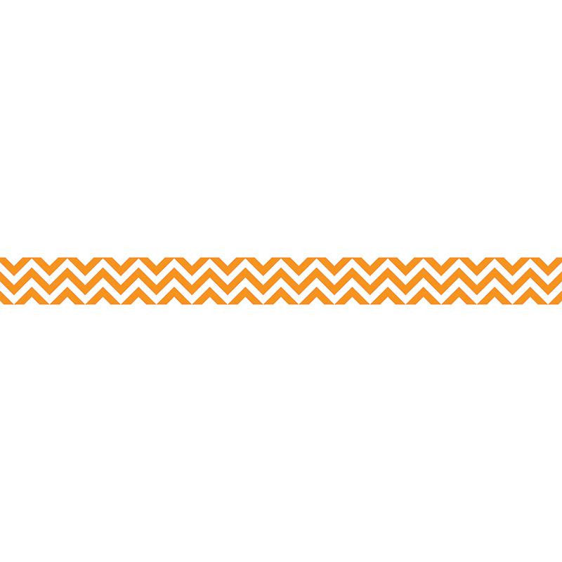 ORANGE CHEVRON BORDER