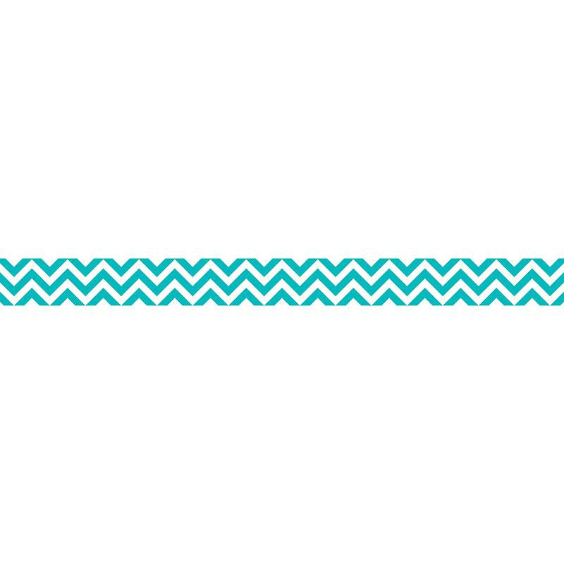 TURQUOISE CHEVRON BORDER