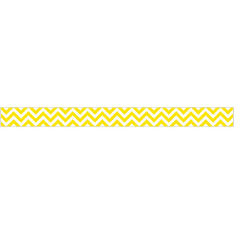 YELLOW CHEVRON BORDER