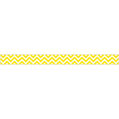 YELLOW CHEVRON BORDER