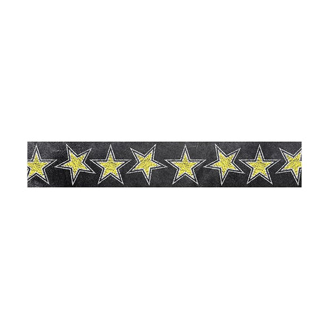 CHALK IT UP GOLD STARS BORDER