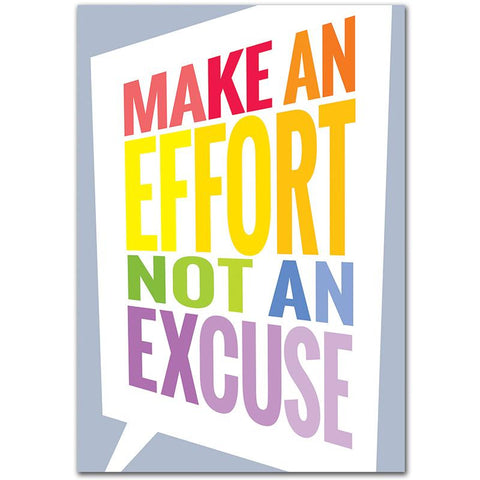 MAKE AN EFFORT INSPIRE U POSTER