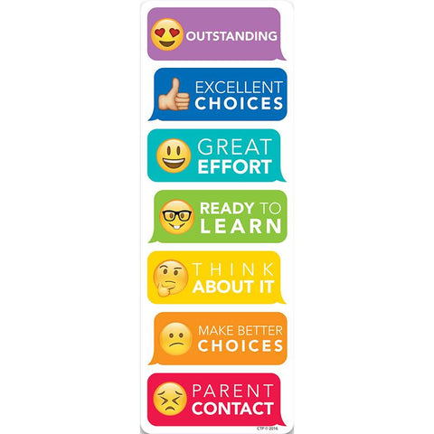 EMOJI FUN DESKTOP BEHAVIOR CHART