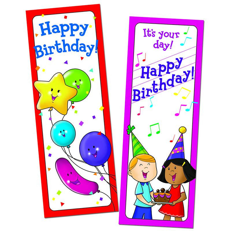 BOOKMARKS HAPPY BIRTHDAY 30-PK