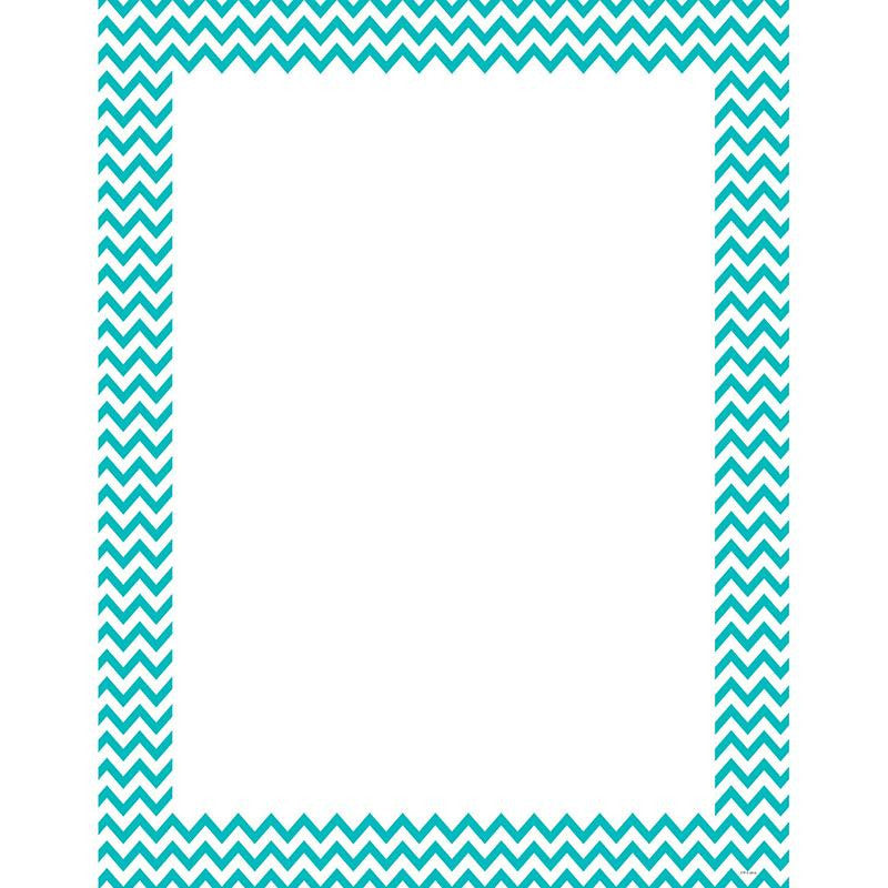 TURQUOISE CHEVRON CHART