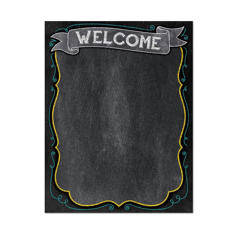 WELCOME CHART - CHALK