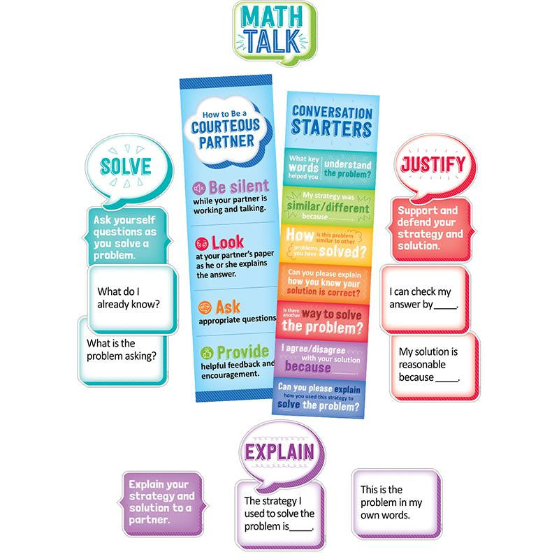 MATH TALK MINI BB ST GR 3 & UP