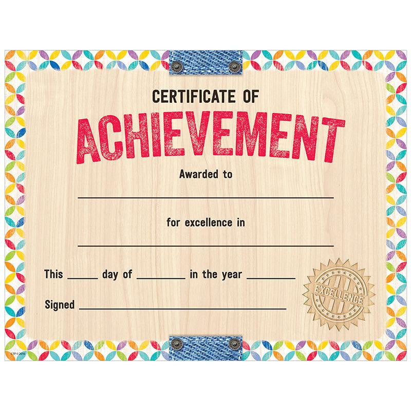 UPCYCLE STYLE CERTIFICATE OF