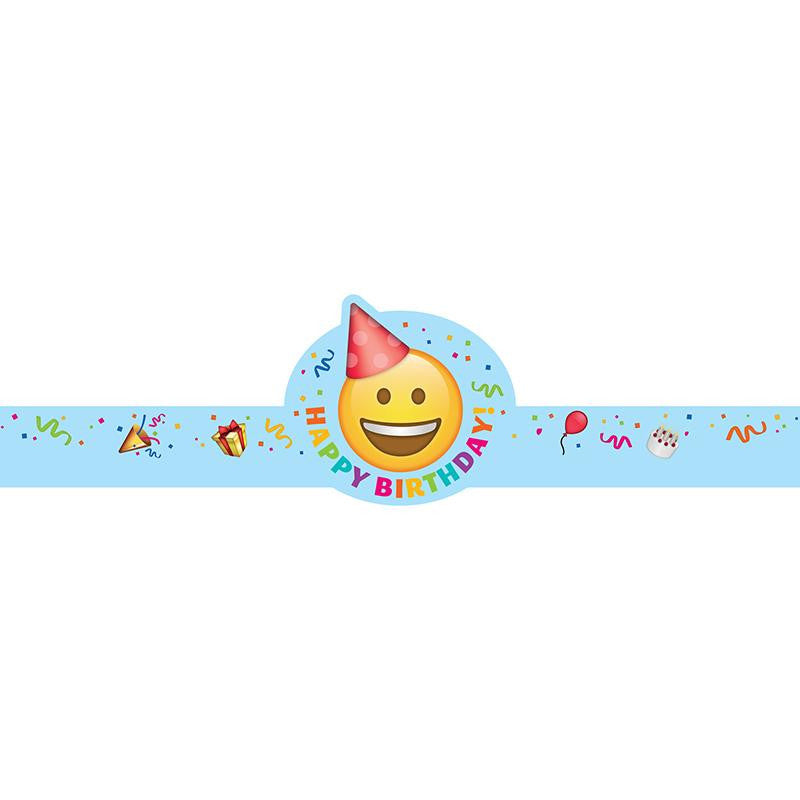 EMOJI FUN HAPPY BIRTHDAY CROWNS