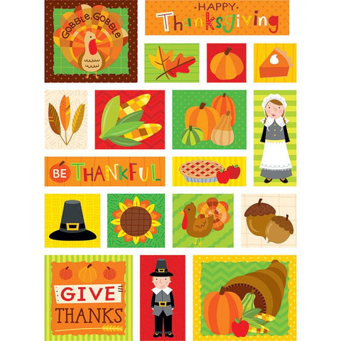 THANKSGIVING FUN STICKERS