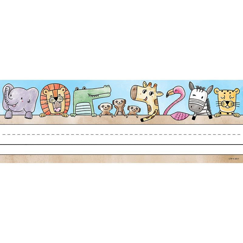 SAFARI FRIENDS NAME PLATES