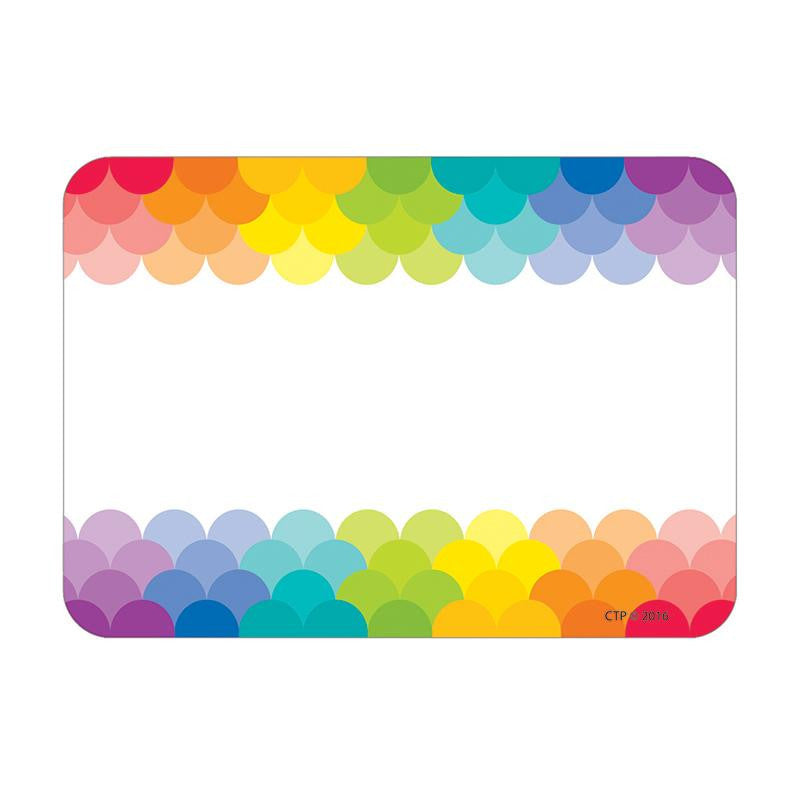 PAINTED PALETTE RAINBOW LABELS