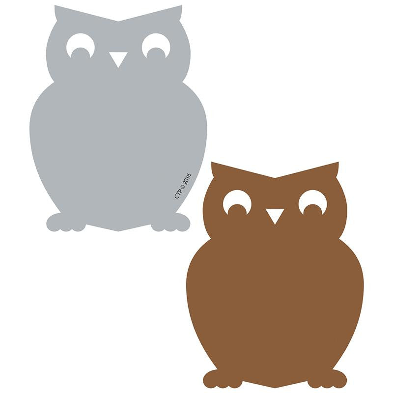 OWL 3IN CALENDAR CUT OUTS